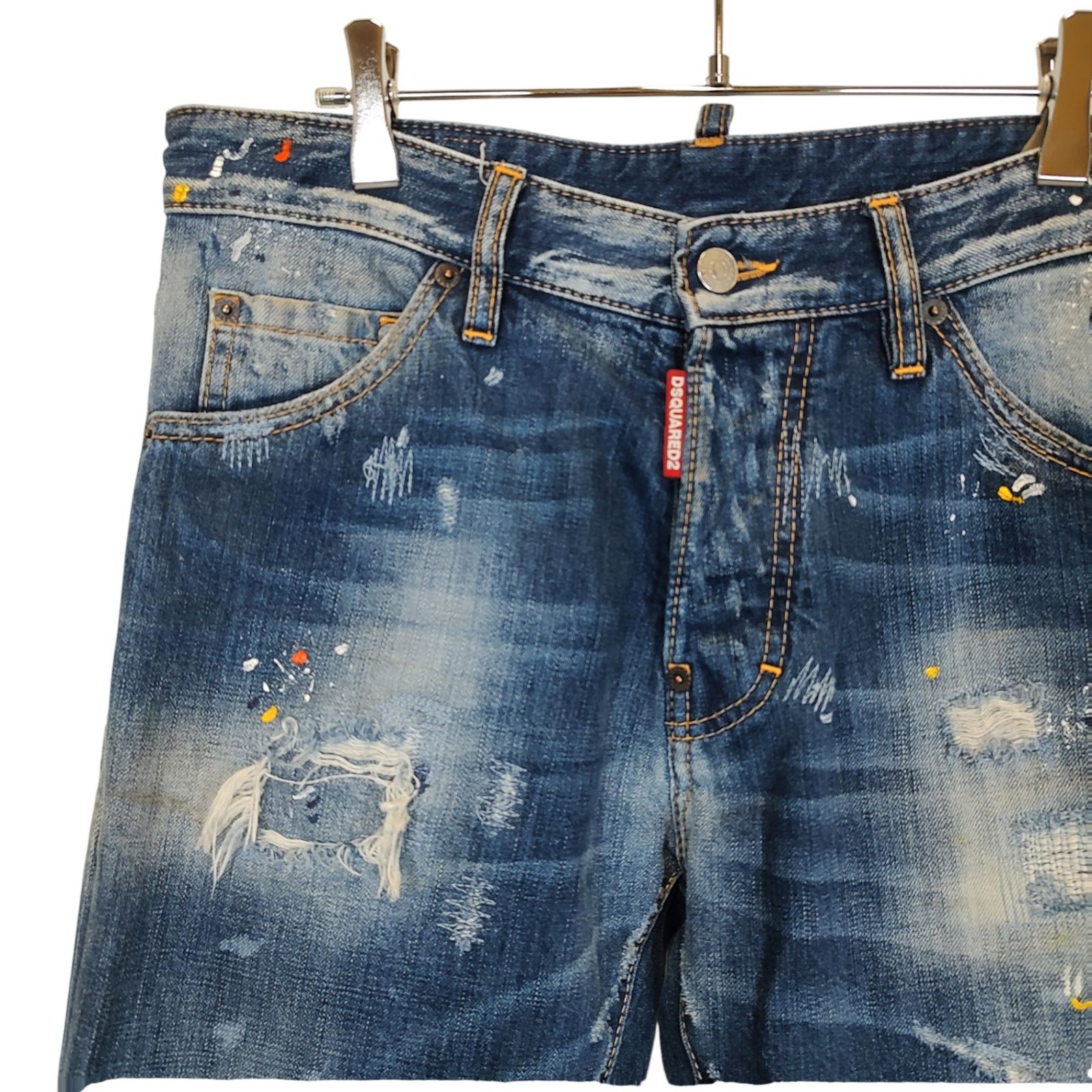 DSQUARED2 ディースクエアード COOL GUY JEAN ペイント ダメージ 加工 