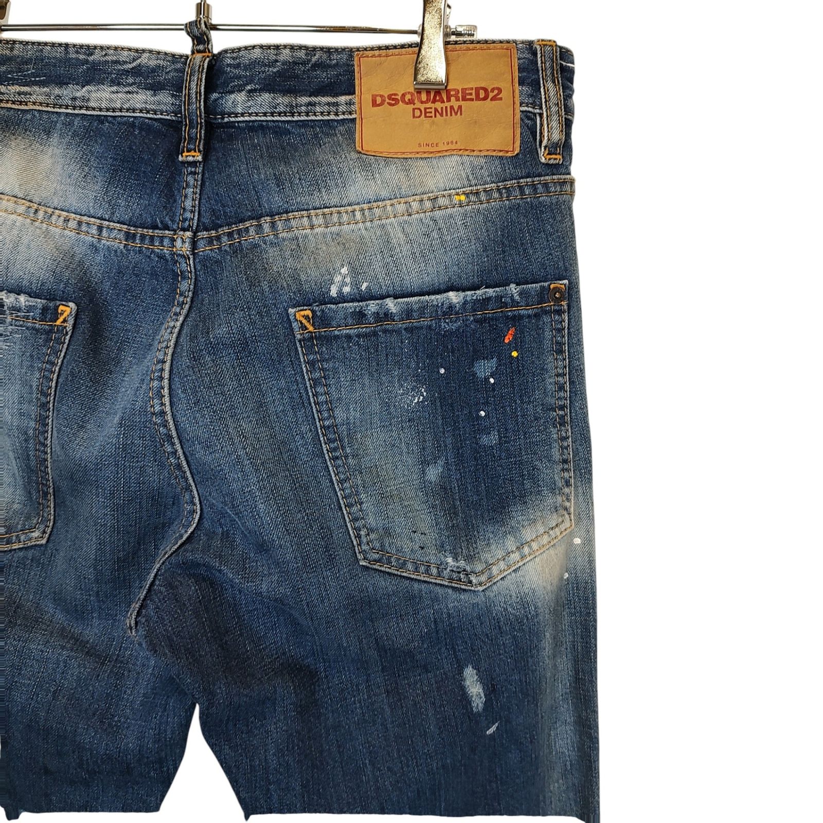 DSQUARED2 ディースクエアード COOL GUY JEAN ペイント ダメージ 加工 