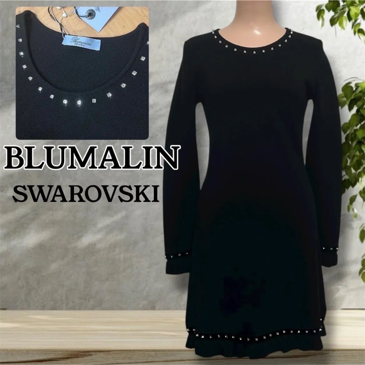 新品】定価 24万円‼︎ BLUMARINE ブルマリン ニットワンピース