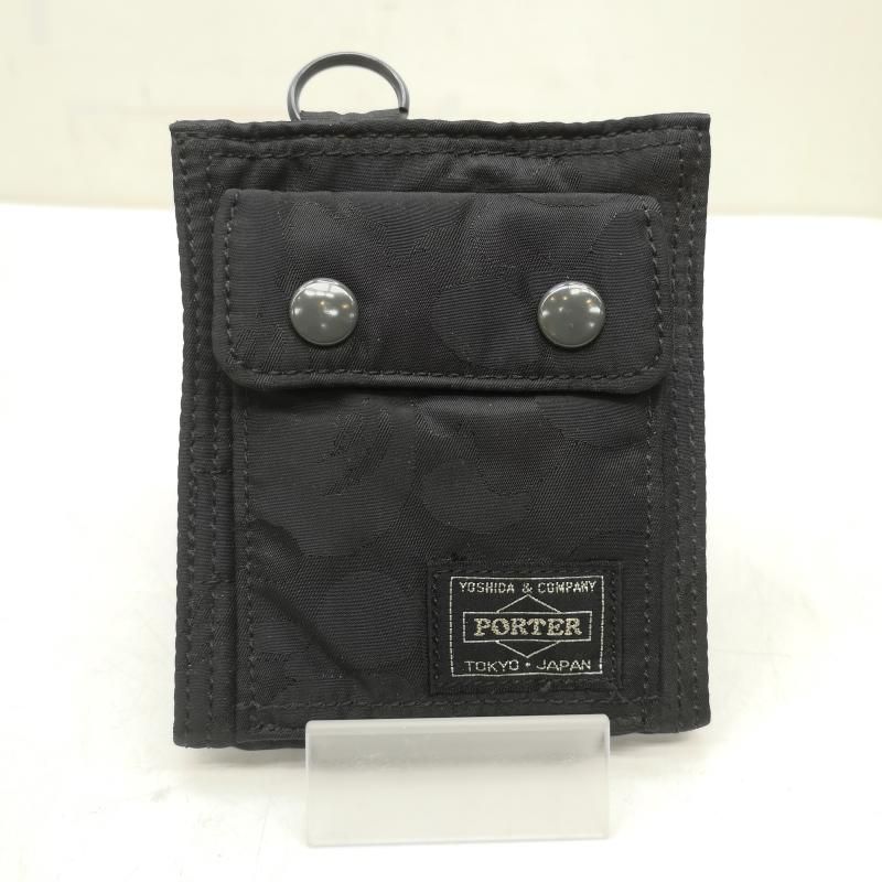 アベイシングエイプ PORTER 二つ折り 財布 ジャガード カモ タンカー