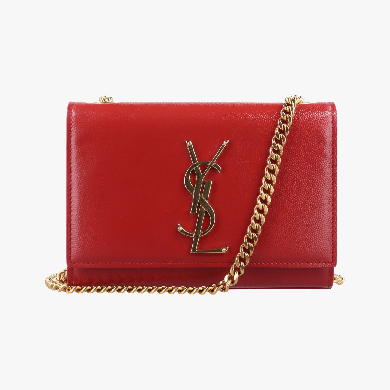 イヴサンローランYves Saint Laurentケイト レッド キャビアスキン 344620 FLY344620.1213