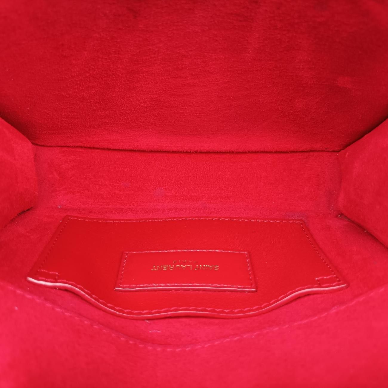  イヴサンローランYves Saint Laurentケイト レッド キャビアスキン 344620 .1213 メッセンジャーバッグ ショルダーバッグ