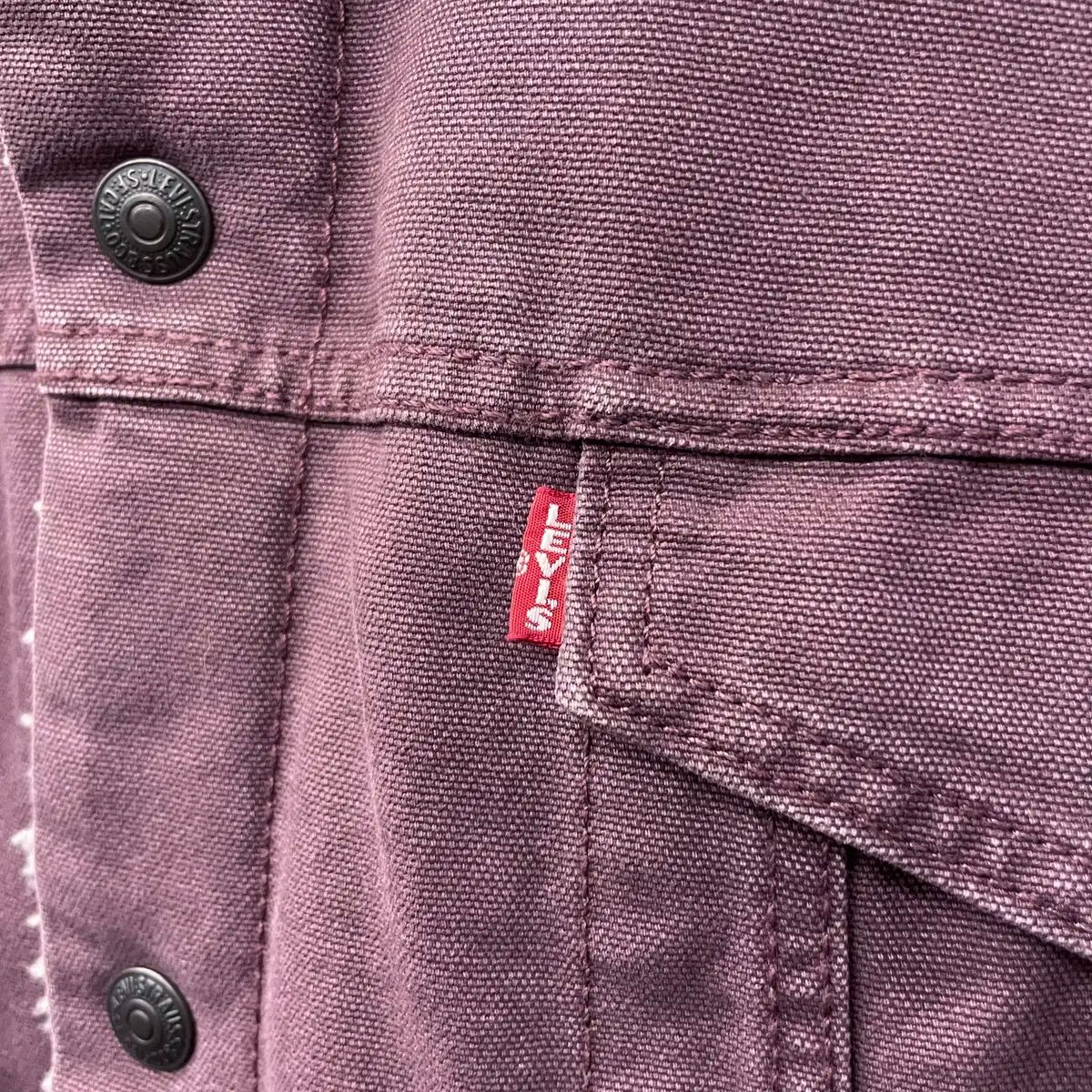 リーバイス タイプ2シェルパデニムトラッカージャケット