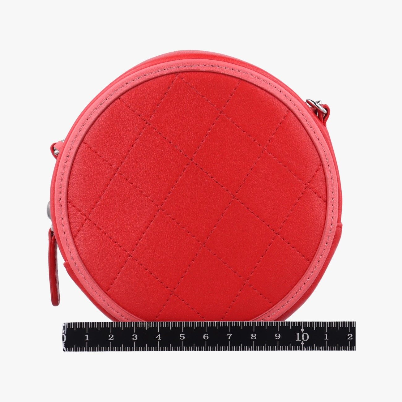 シャネルChanelマトラッセ レッド ピンク ラムスキン AP0060 27472399