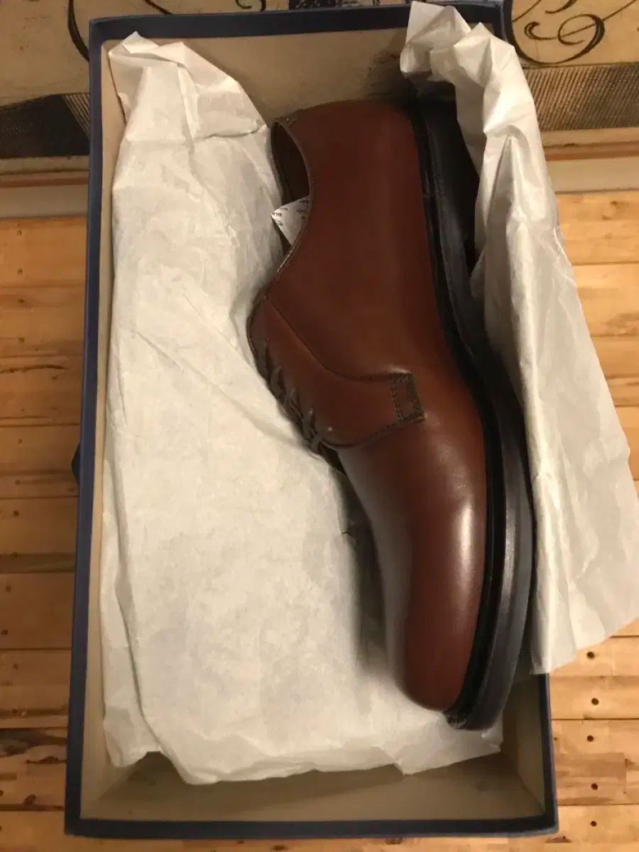 N よくらんLEE プレーン トゥー ブラウン 8 1 2