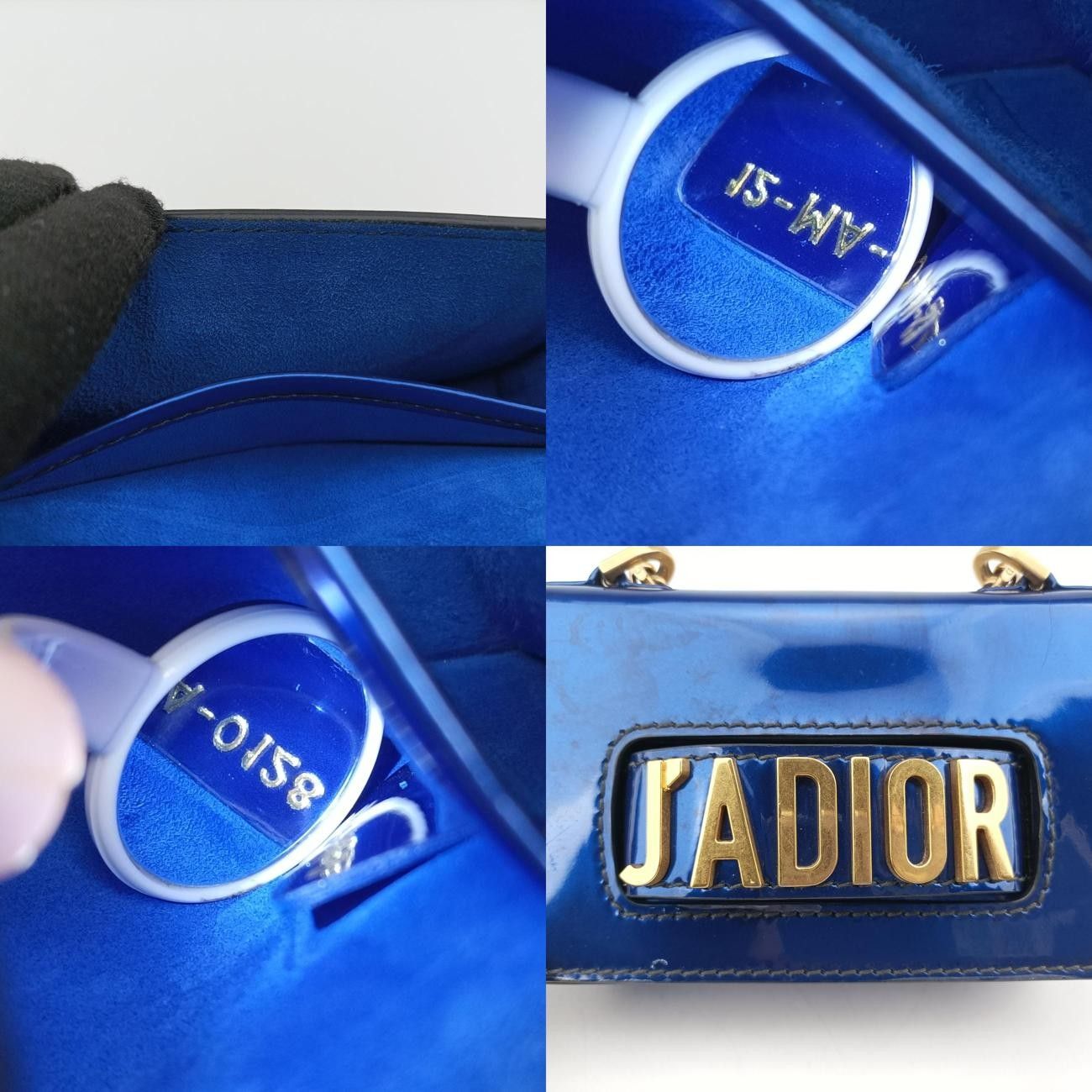 ネイビー パテント