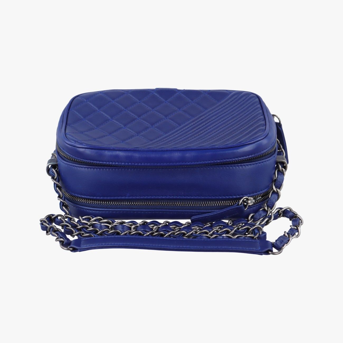 カメラケース ブルー