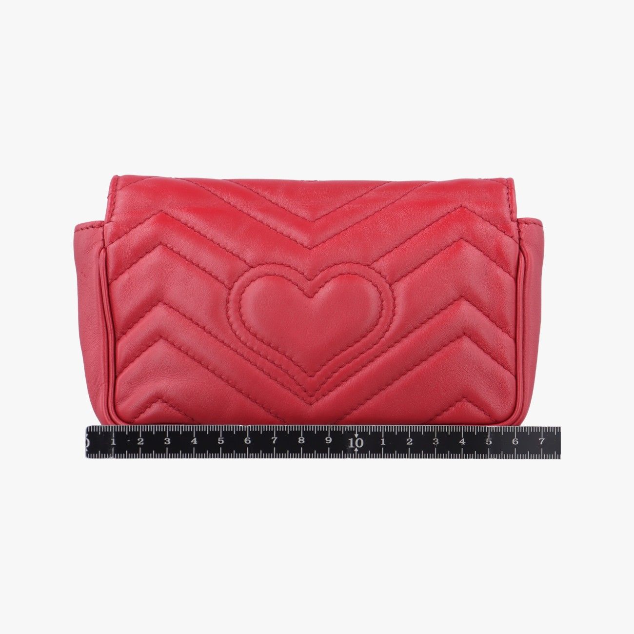 グッチGucciGGマーモント レッド レザー 476433