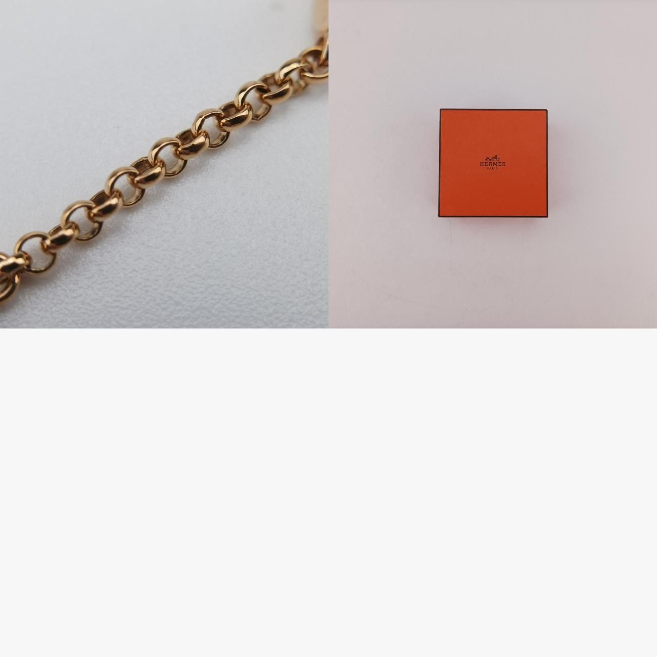  エルメスHermesエクス リブリスH ガンバード スウィング ドロップ ゴールド AU 750 イヤリング アクセサリー