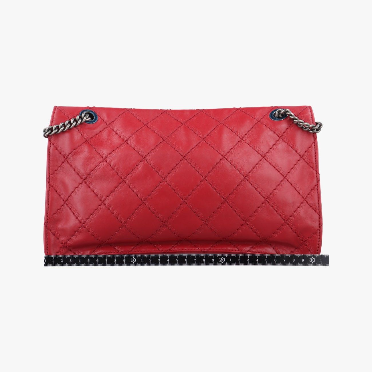 シャネルChanel2.55 マトラッセ レッド レザー A66985 15800026