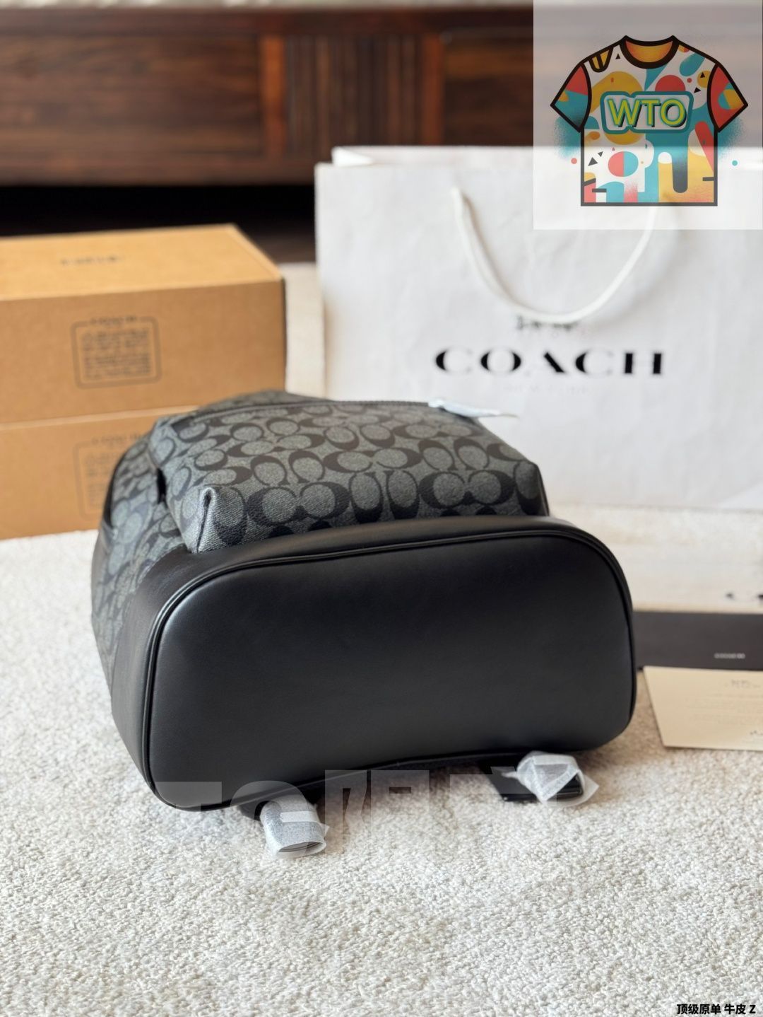  今日 Coach West 35 Black Monogram Patchwork Backpack - コーチ ウェスト ブラックモノグラムパッチワークバックパック ショルダーバッグ ショルダーバッグ