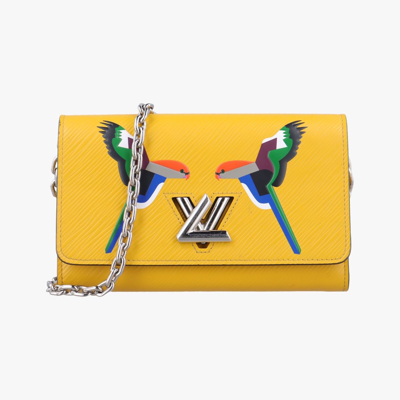 ルイヴィトンLouis VuittonツイストMMアーリーバード イエローxマルチ エピ M61752 SP2116