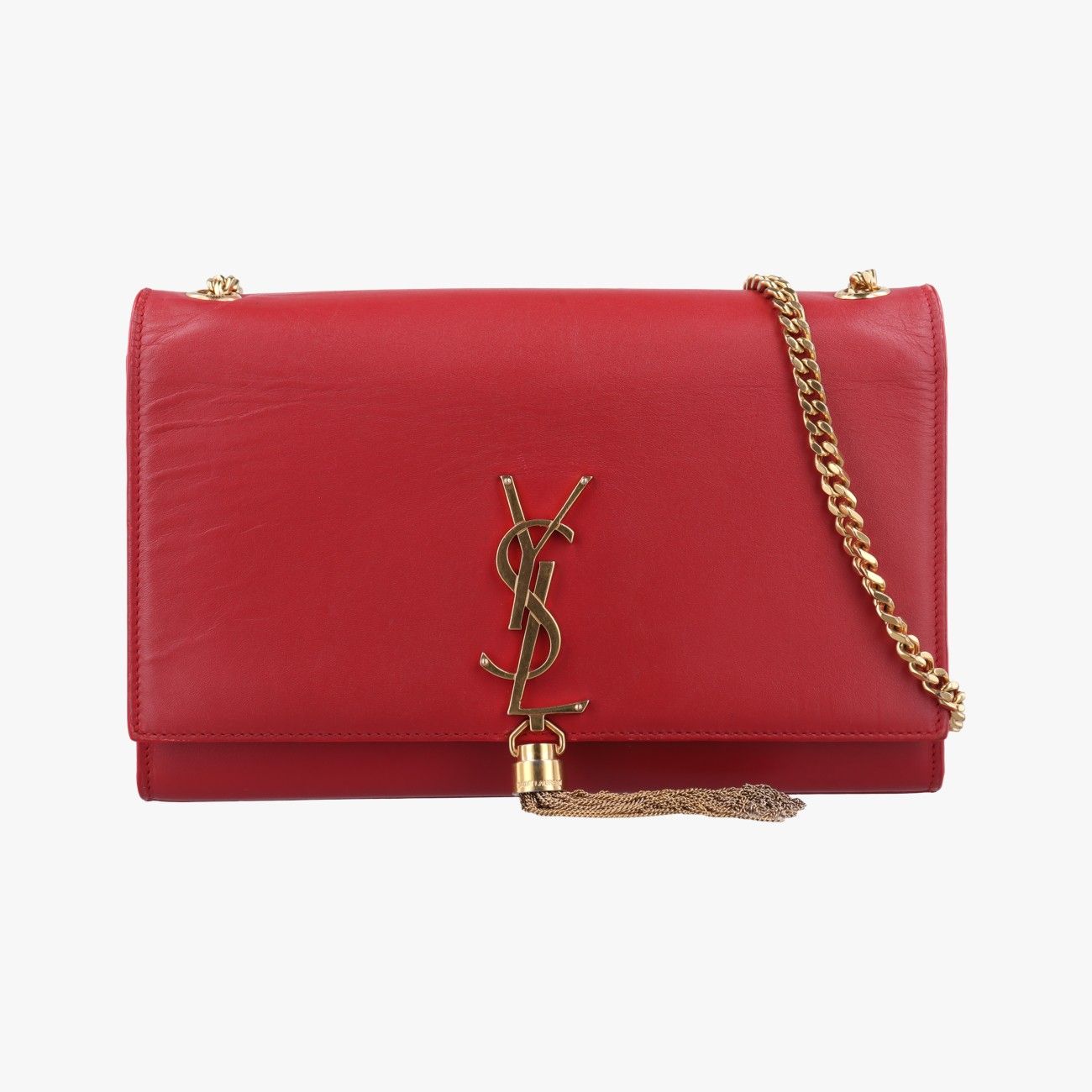 イヴサンローランYves Saint Laurentケイト レッド レザー 354119 LND354119.1115