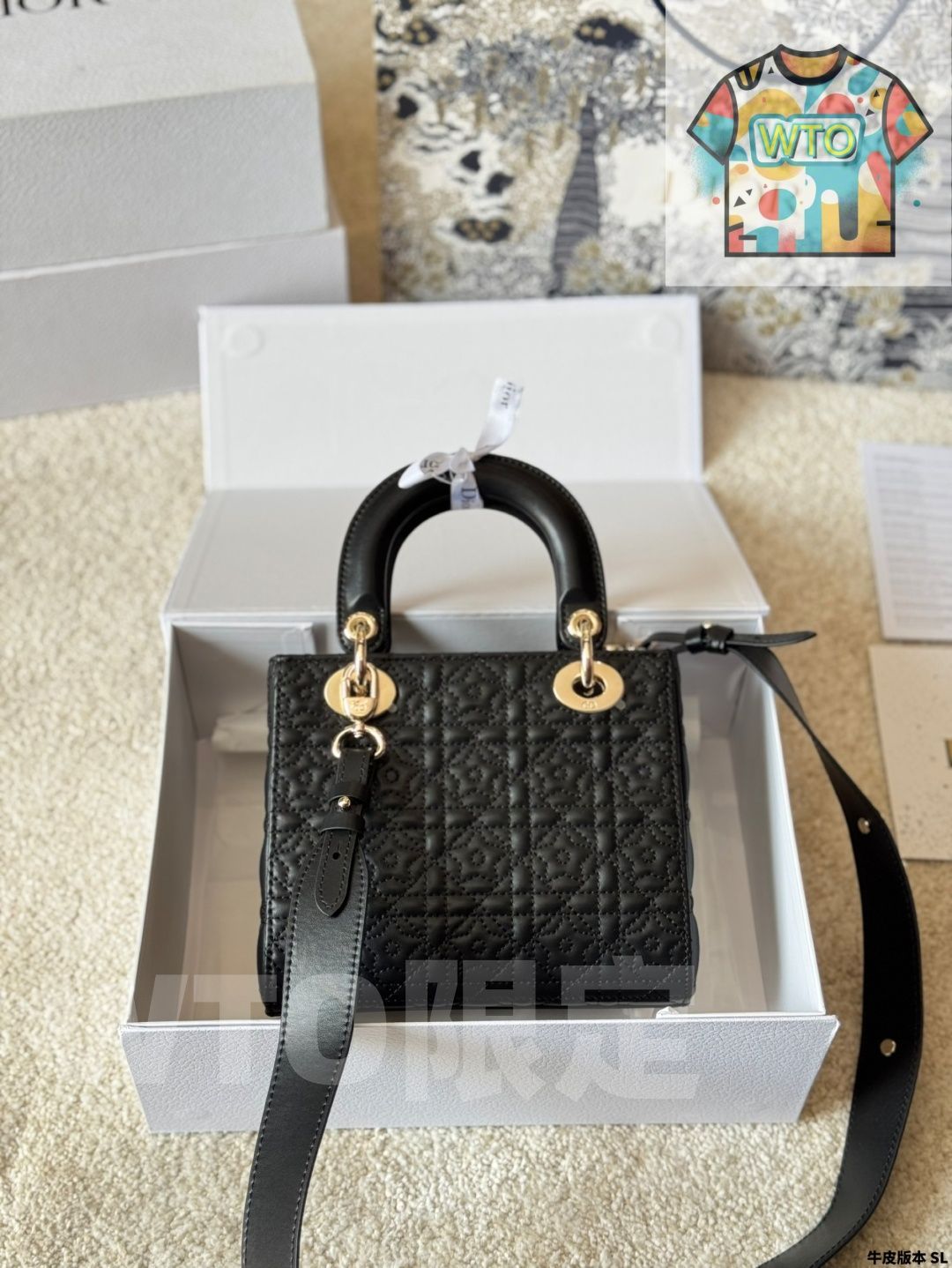 全品10％ポイント還元！ 今日 Dior Lady ディオール レディ バッグ 20×18cm レビュー