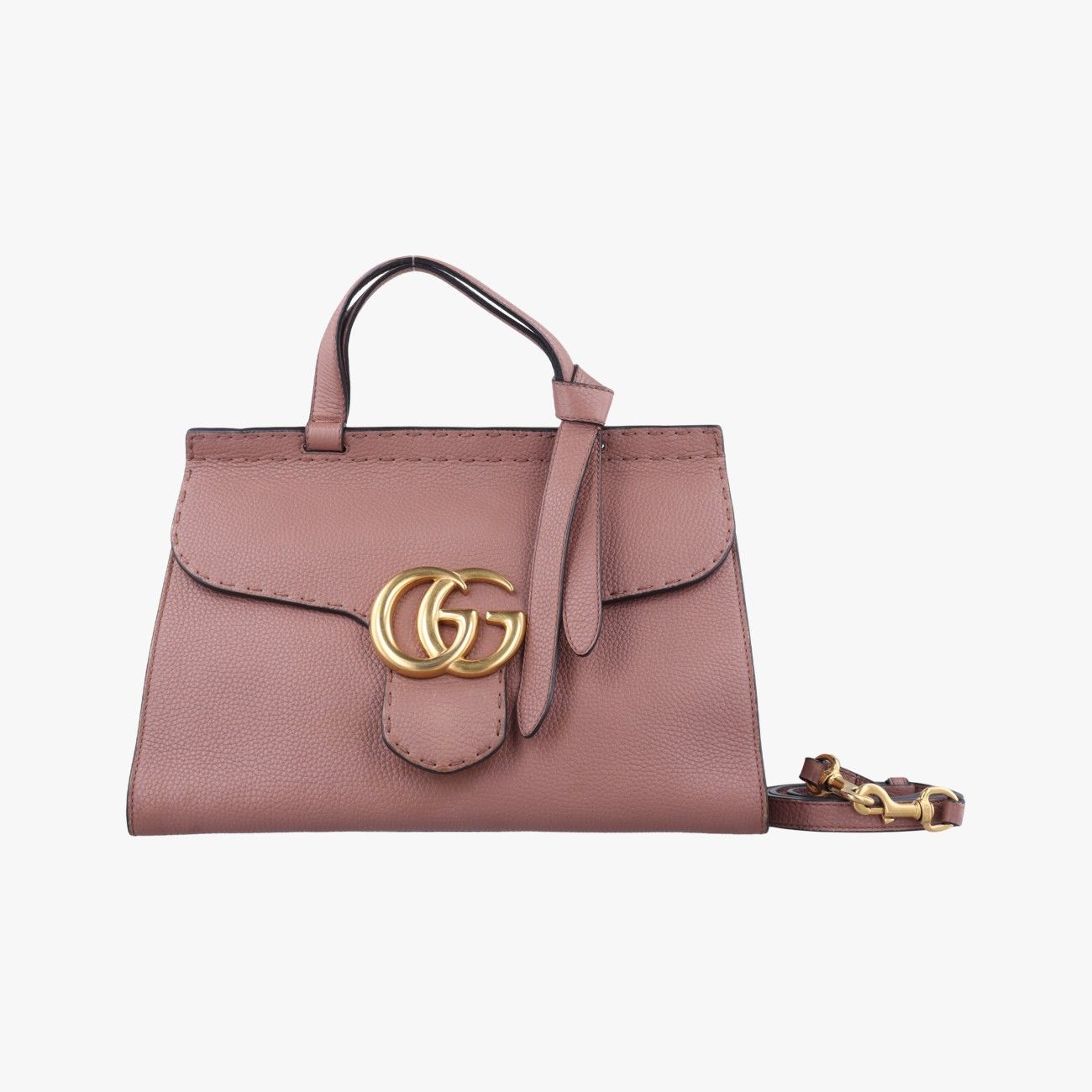 グッチGucciGGマーモント ピンク レザー 421890