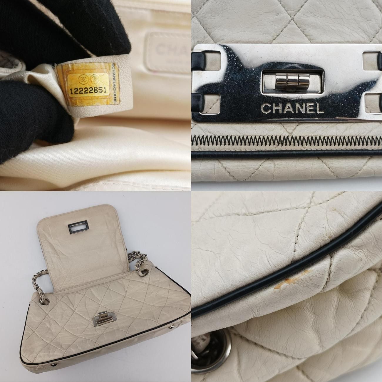 シャネルChanelイーストウエスト ホワイト