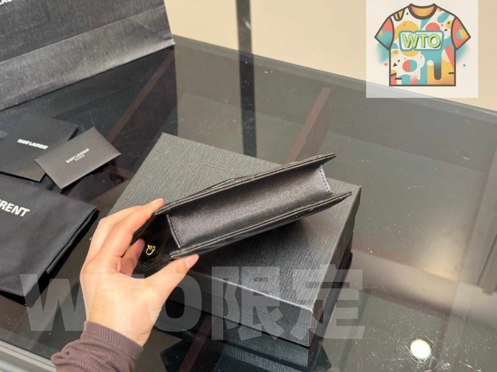 今日 YSL Envelope Bag ワイエスエル エンベロープ バッグ