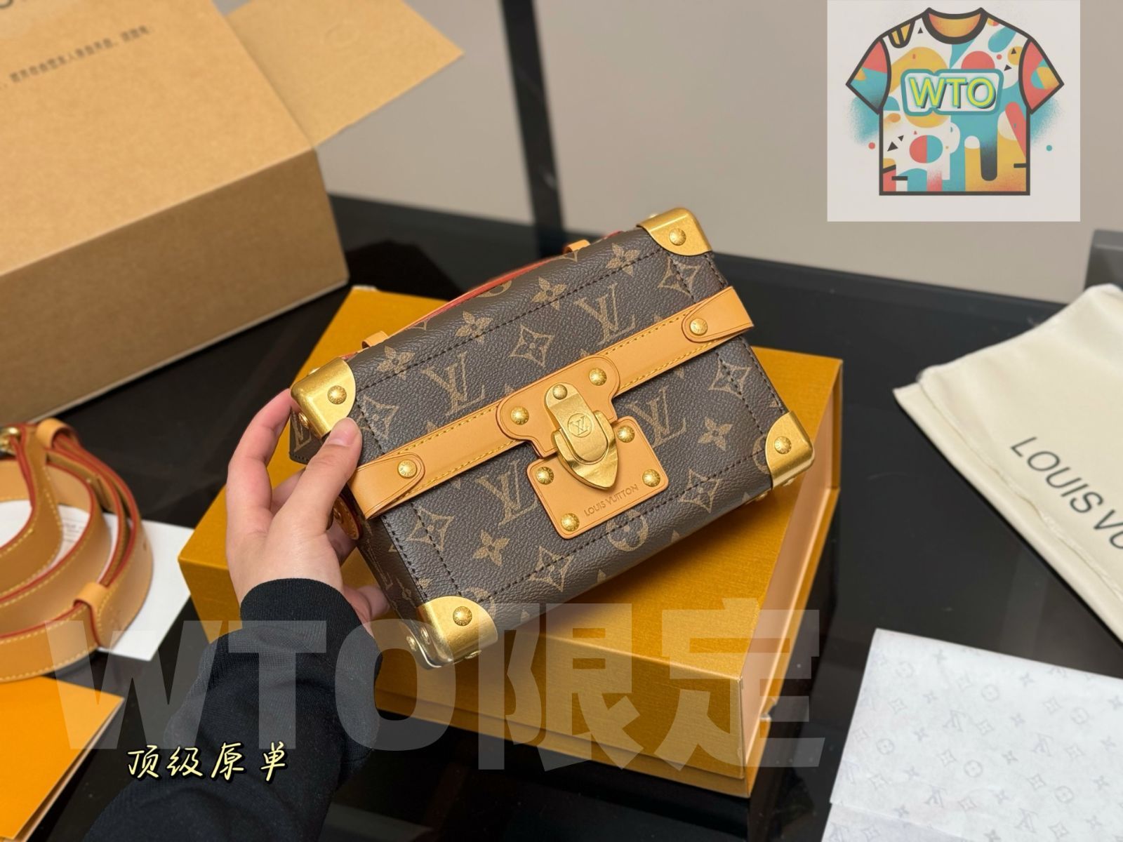 今日 LV Mini Soft Trunk ルイ ヴィトン ミニ ソフト トランク ボックスバッグ