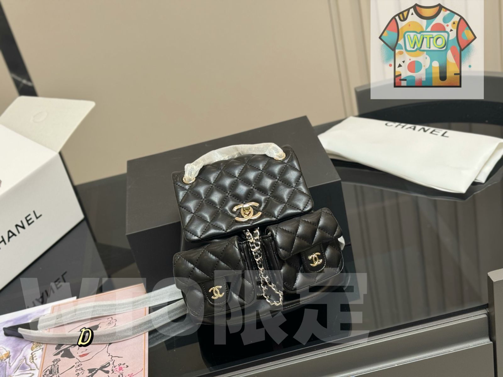 今日 Chanel Duma 23P Frog Bag シャネル デュマ 23P フロッグ バックパック