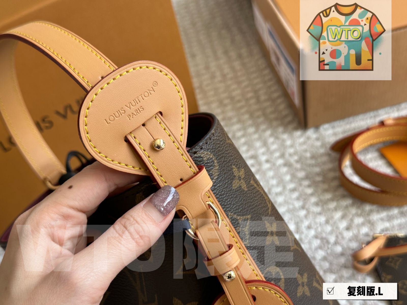 バケツバッグ 17×18cm