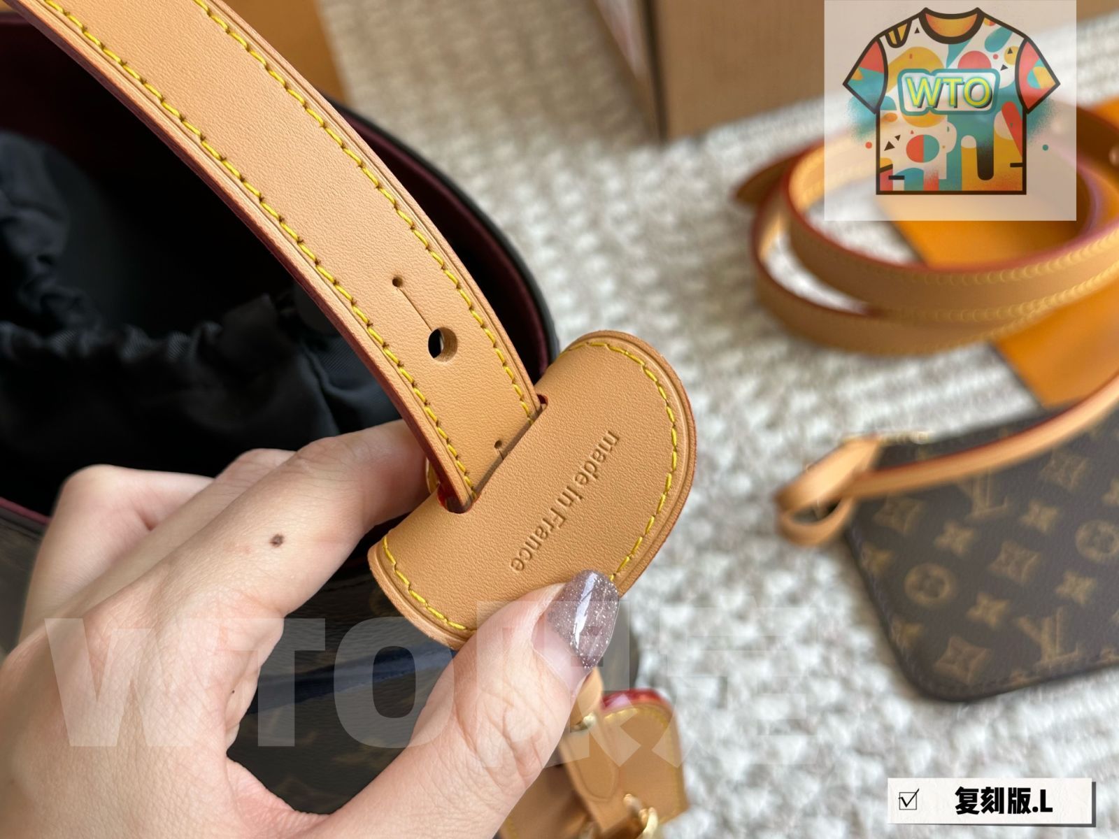 バケツバッグ 17×18cm