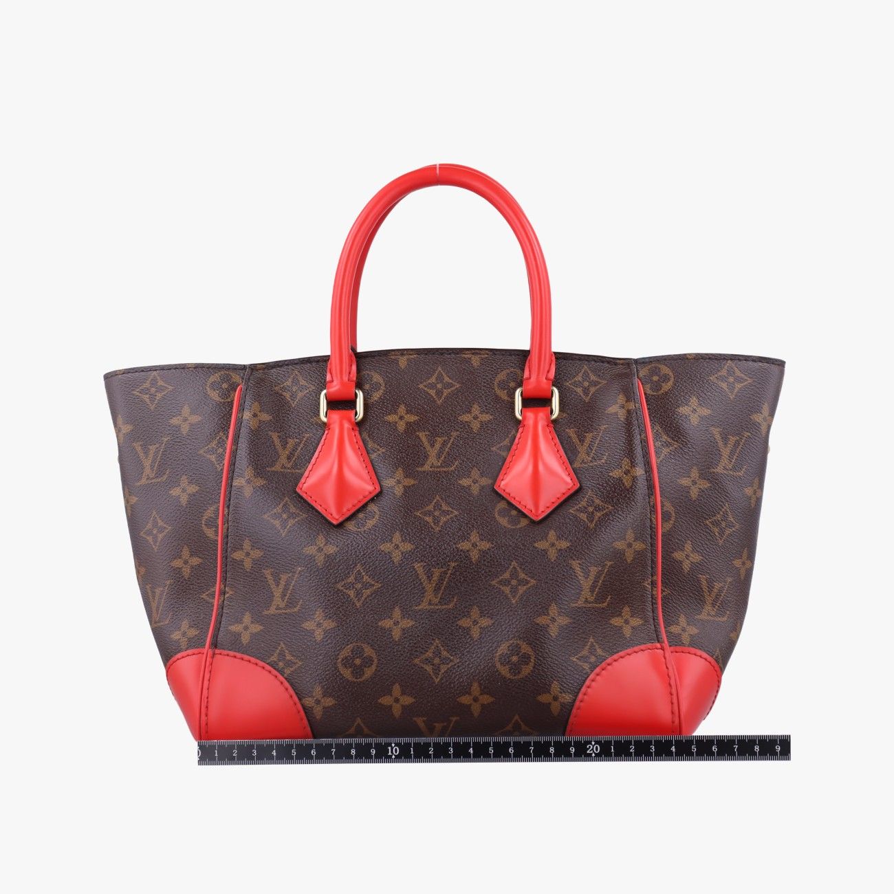 ルイヴィトンLouis VuittonフェニックスPM モノグラム ブラウン系×コクリコ モノグラムキャンバス×カーフレザー M41537 CA1116