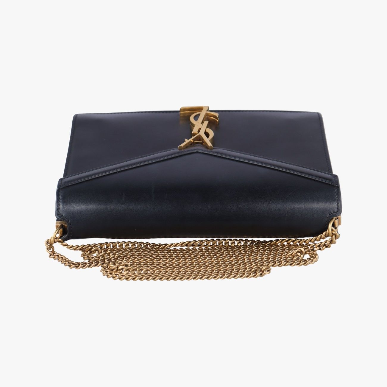  イヴサンローランYves Saint Laurentカサンドラ ブラック レザー 532750 .0618 メッセンジャーバッグ ショルダーバッグ