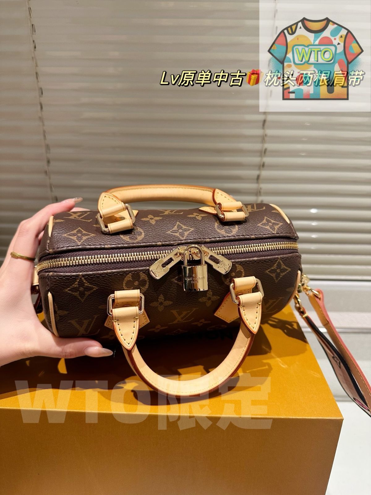  今日 LV Speedy 20 刺 肩 ピローバッグ ×12 cm ショルダーバッグ ショルダーバッグ