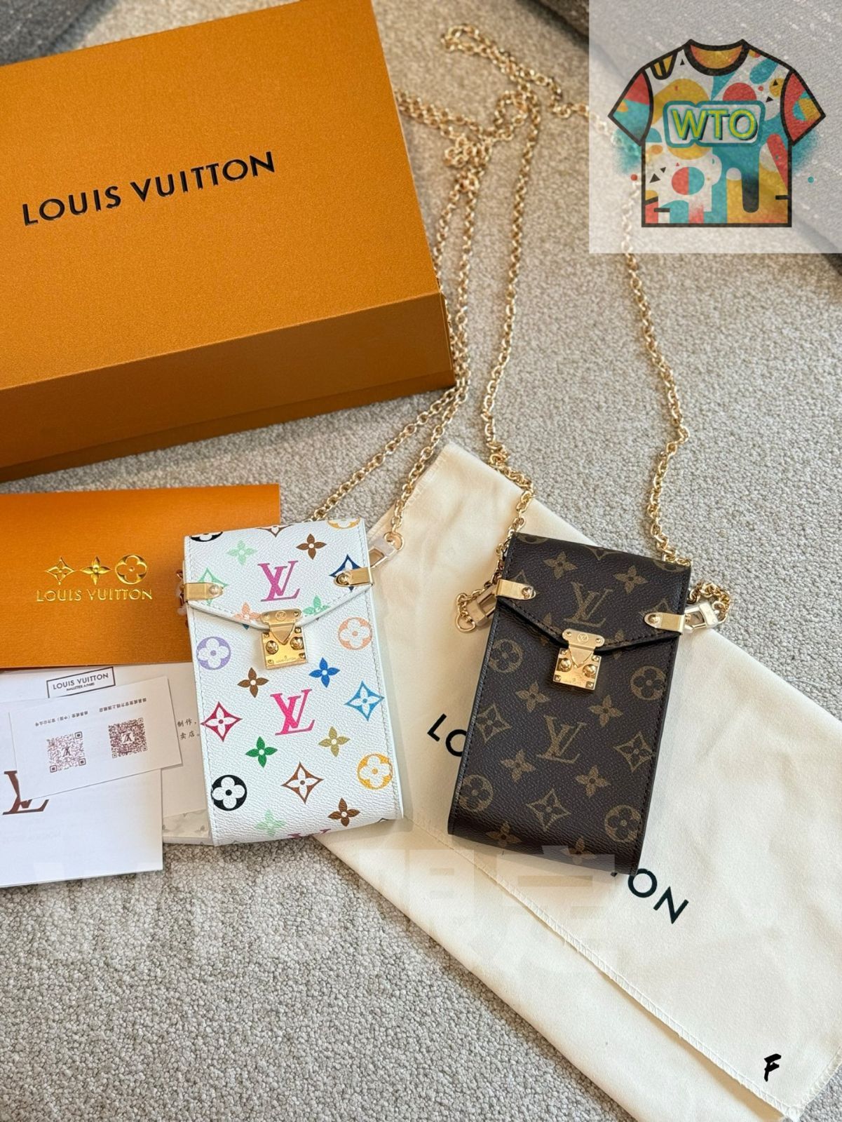 今日 LV 老花 メティス スマホバッグ 10×18cm チェーンデザイン