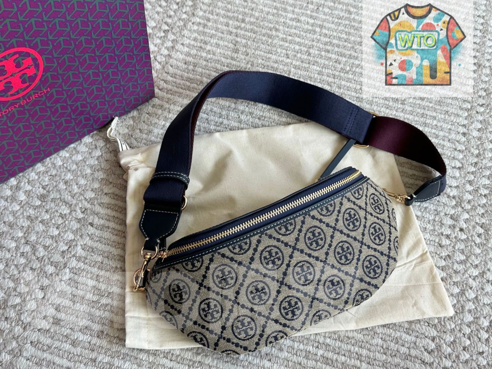 今日 TB Chest Waist Bag - ティファニー ブルック チェスト ウエストバッグ