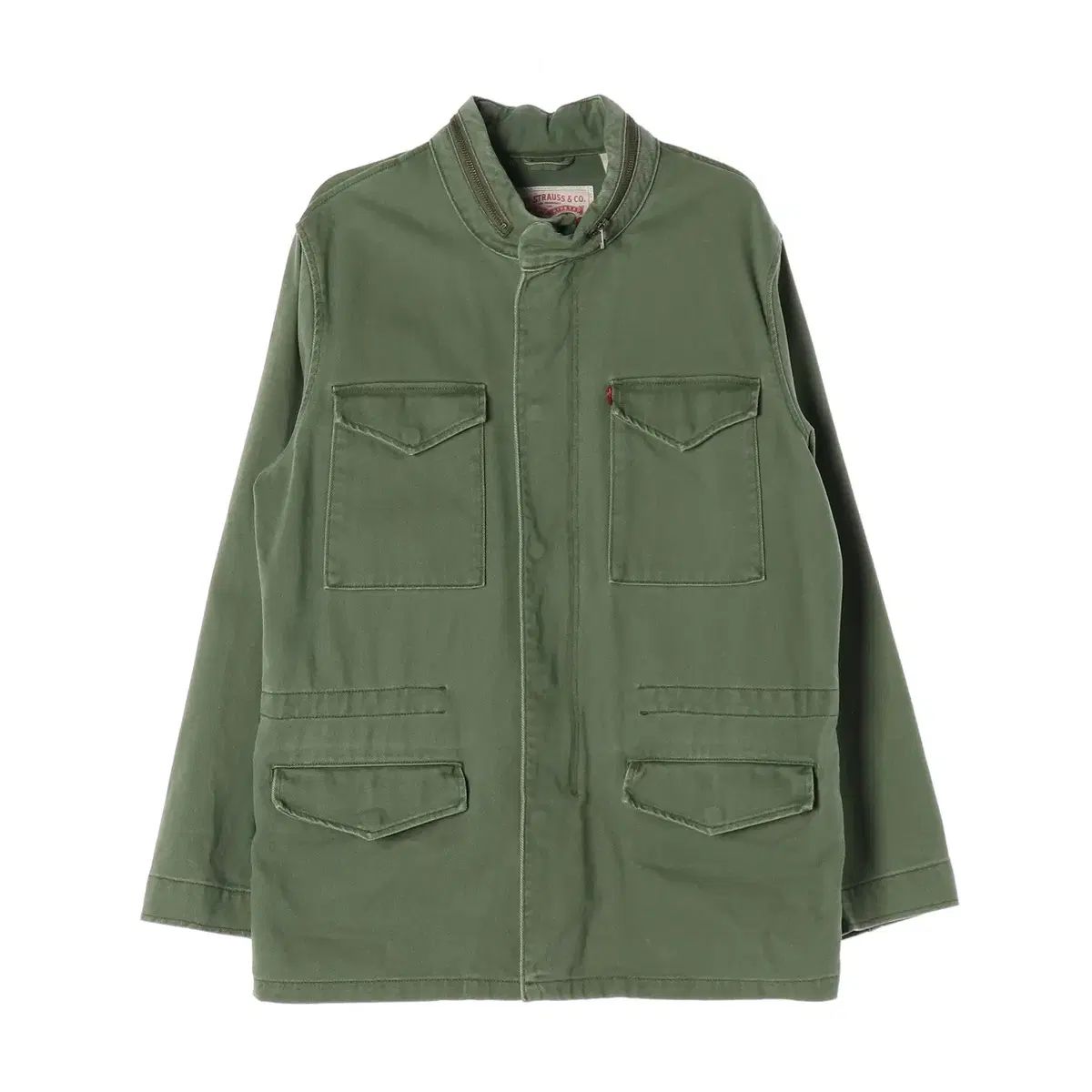 リーバイス カーキ グリーン M65 フィールド ジャケット サファリ