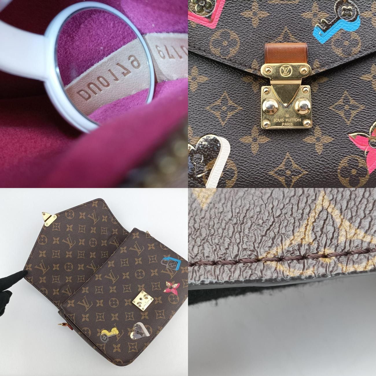 ブラウン系×マルチ モノグラムキャンバス