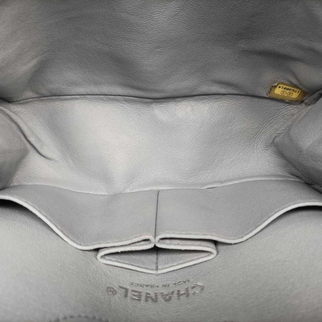  シャネルChanel 2.55 リイシュー フラップ ブルー×ホワイトマルチ レザー A 37584 メッセンジャーバッグ ショルダーバッグ