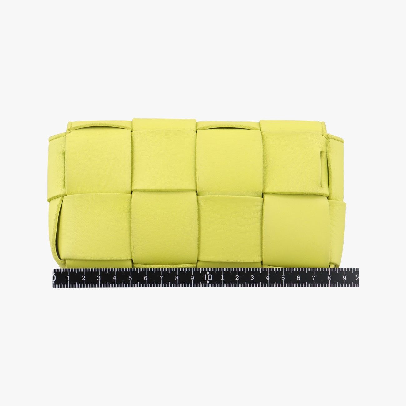 ボッテガヴェネタBottega Venetaカセット イエロー ラムスキン B09242707Q