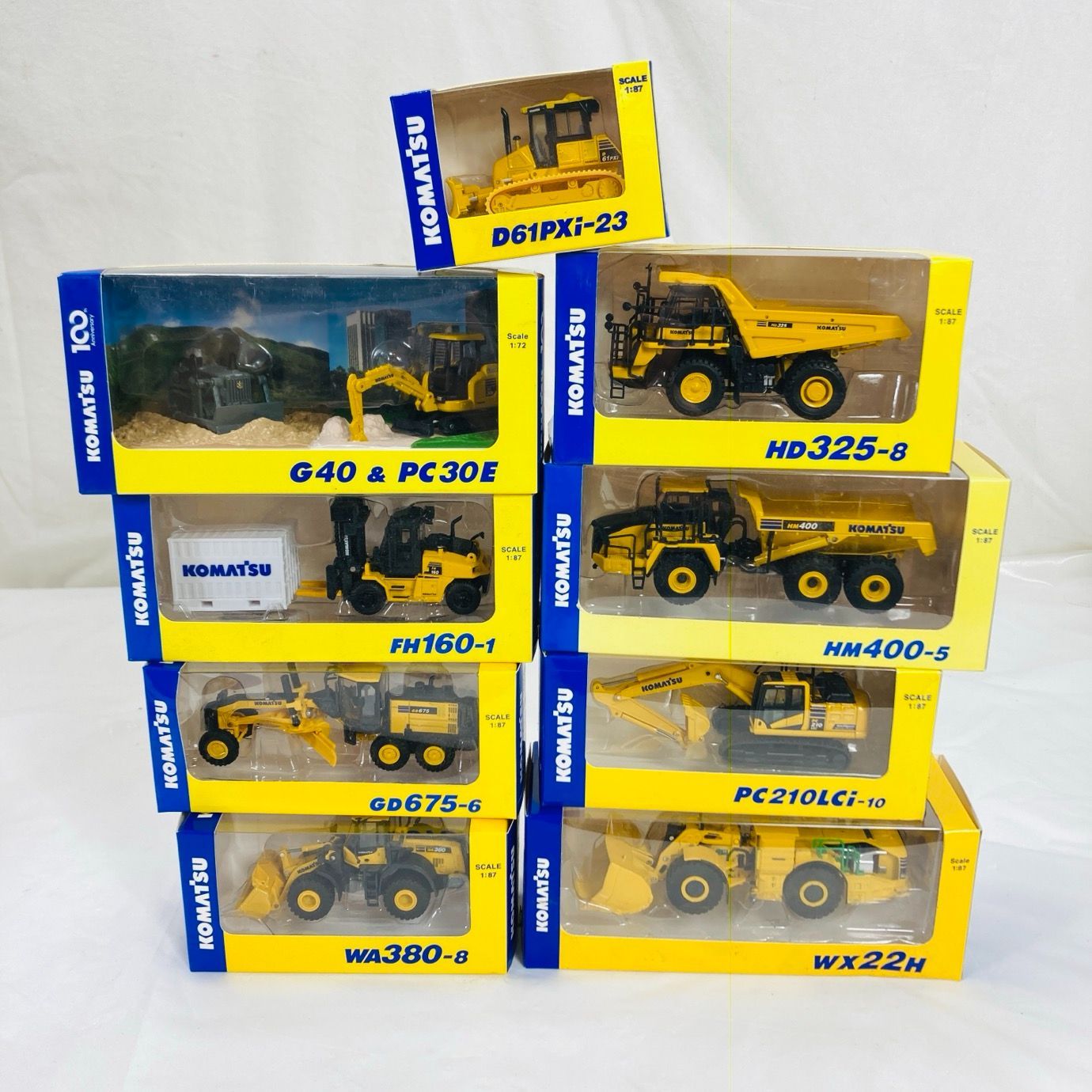 KOMATSU 株主優待 オリジナルミニチュア 非売品 まとめ - メルカリ