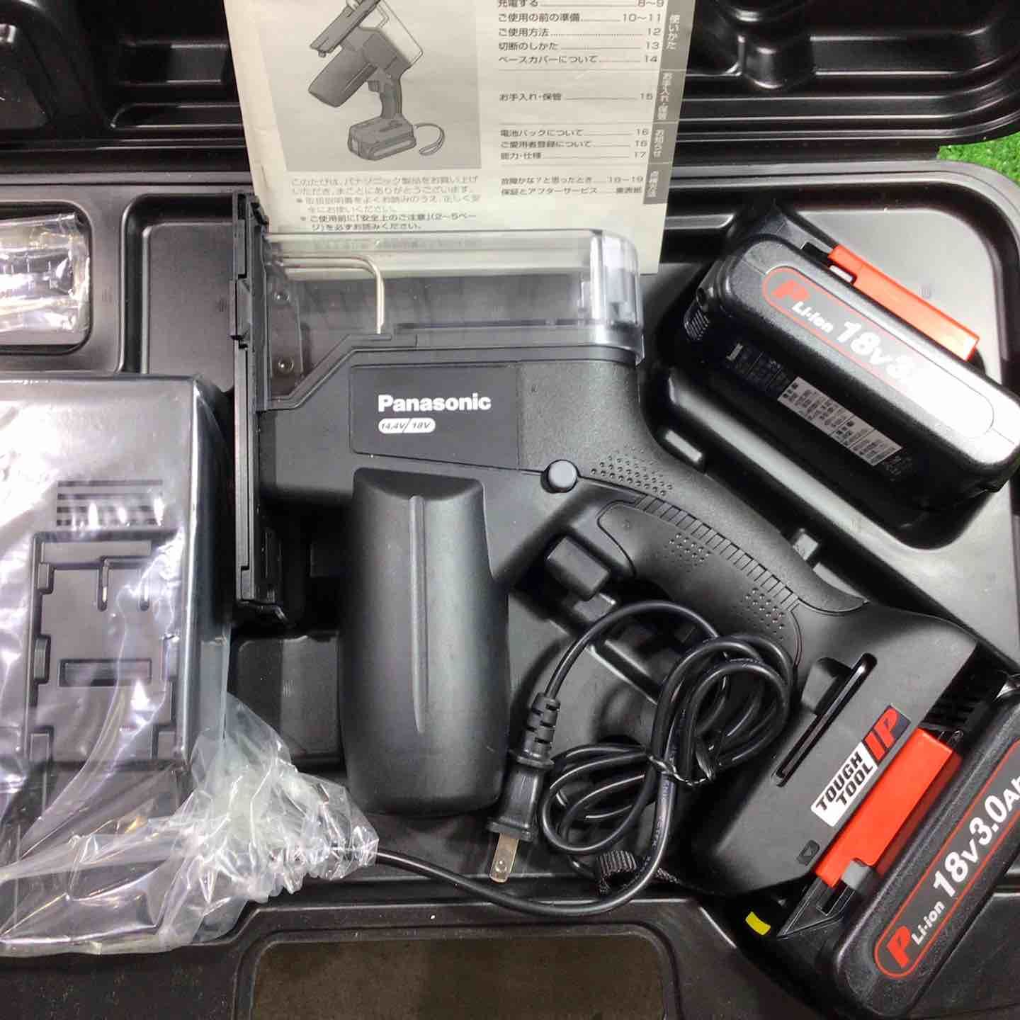 パナソニック Panasonic コードレス角穴カッター EZ45A3PN2G-B 草加店