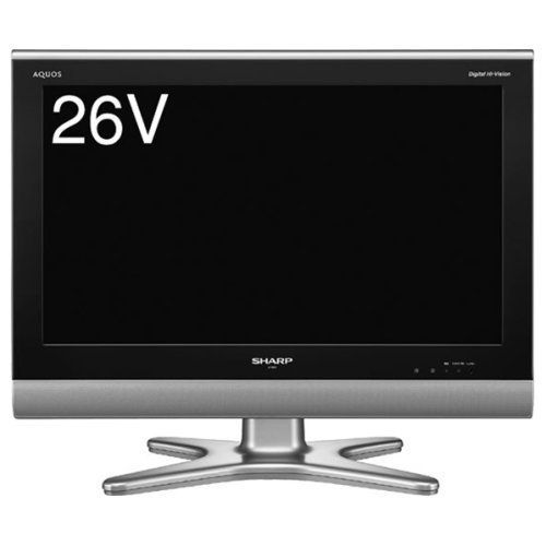 中古】シャープ 26V型 液晶 テレビ AQUOS LC-26E5-B ハイビジョン 2008