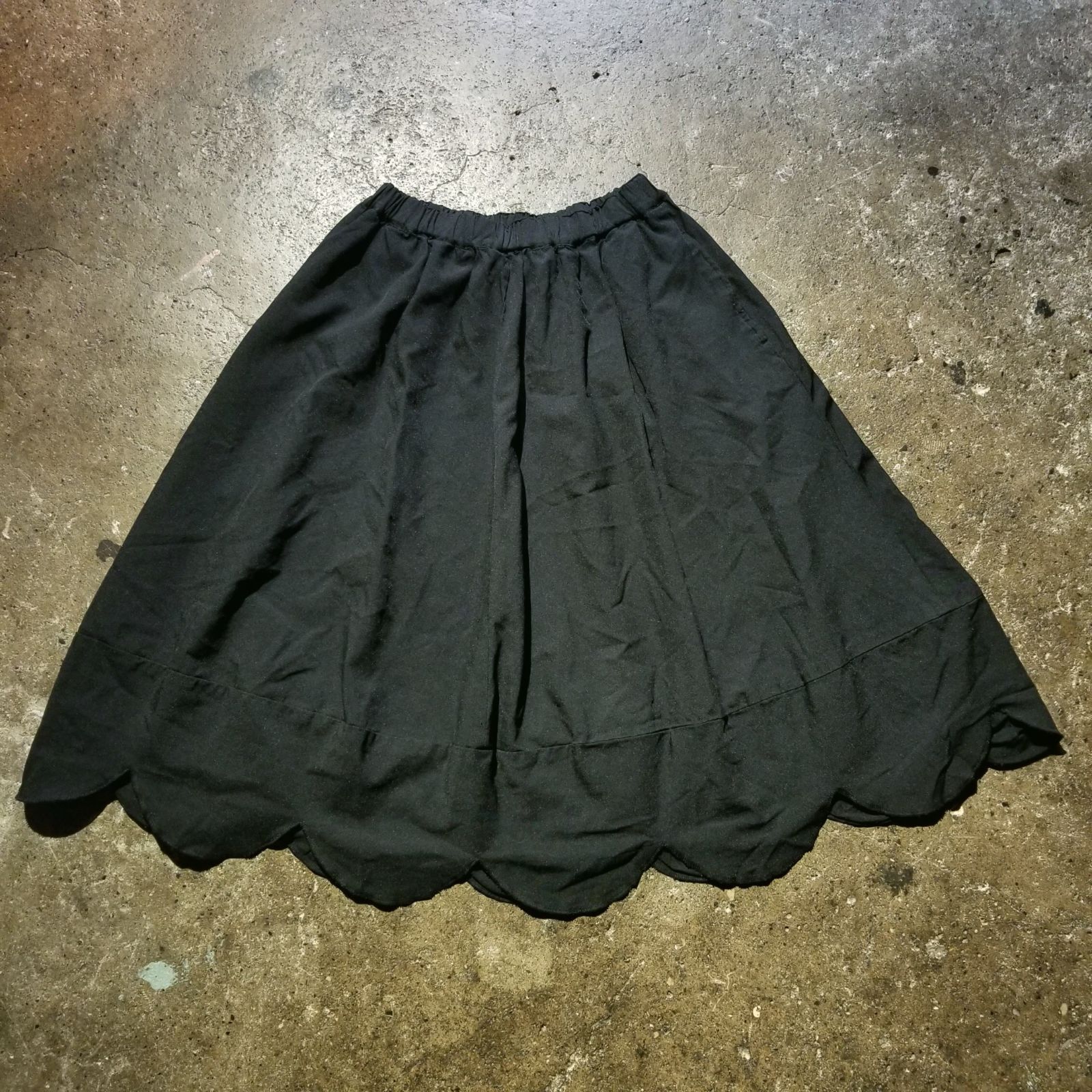 COMME des GARCONS COMME des GARCONS 14ss エステル縮絨 ボリュームスカート XS コムデギャルソンコムデギャルソン コムコム 2014ss AD2013 ポリ縮