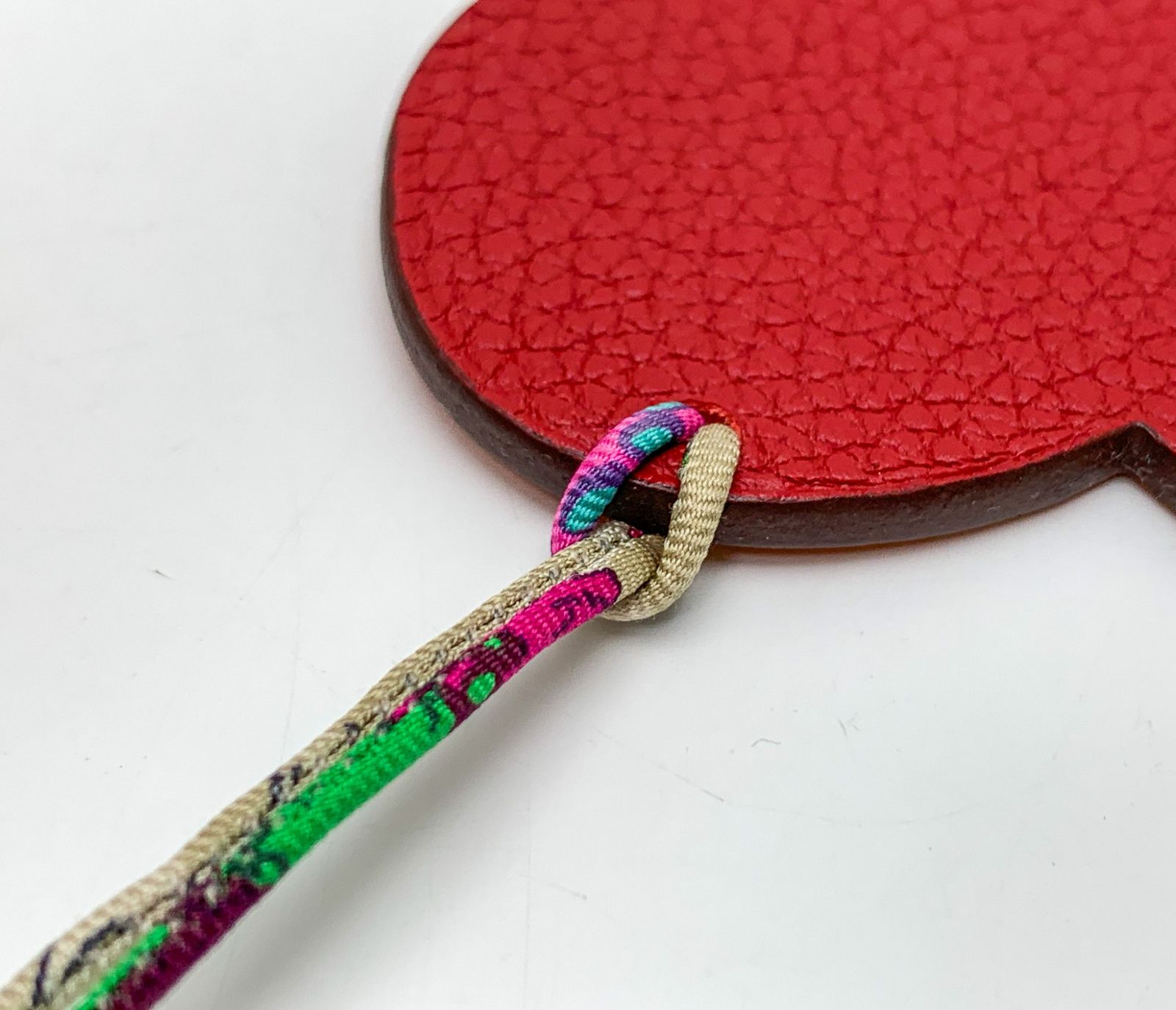 HERMES エルメス 赤 レッド オレンジ バイカラー プティアッシュ