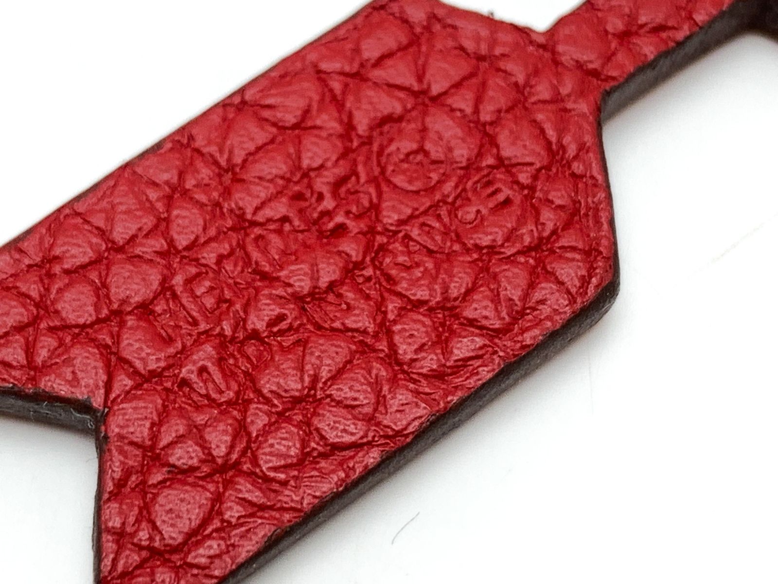 HERMES エルメス 赤 レッド オレンジ バイカラー プティアッシュ