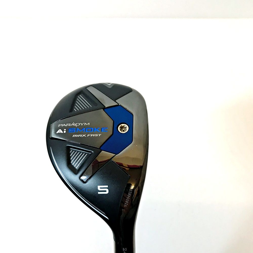 加古川店 Callaway キャロウェイ ユーティリティー Callaway PARADYM Ai SMOKE MAX FAST 5U 24° TENSEI 40 FLEX R ヘッドカバー付 427