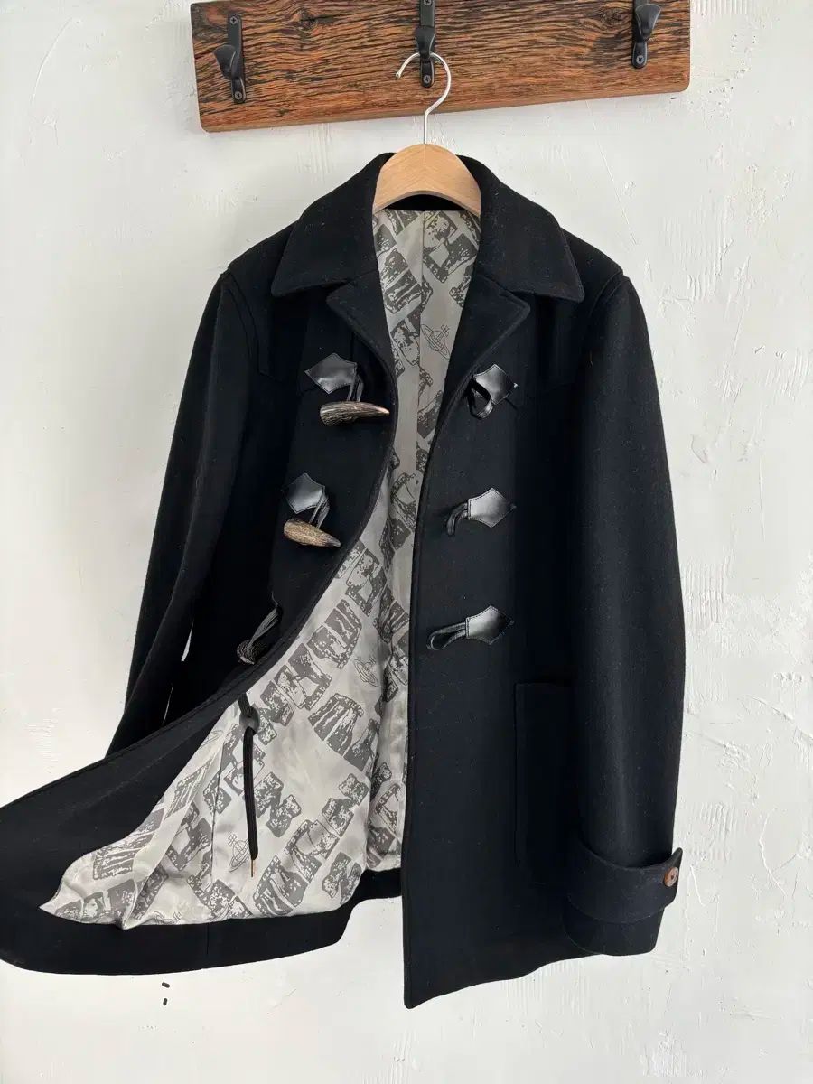 ヴィヴィアンマン　ダッフルコート Vivienne Westwood ヴィヴィアン・ウエストウッド マン 黒 カラー