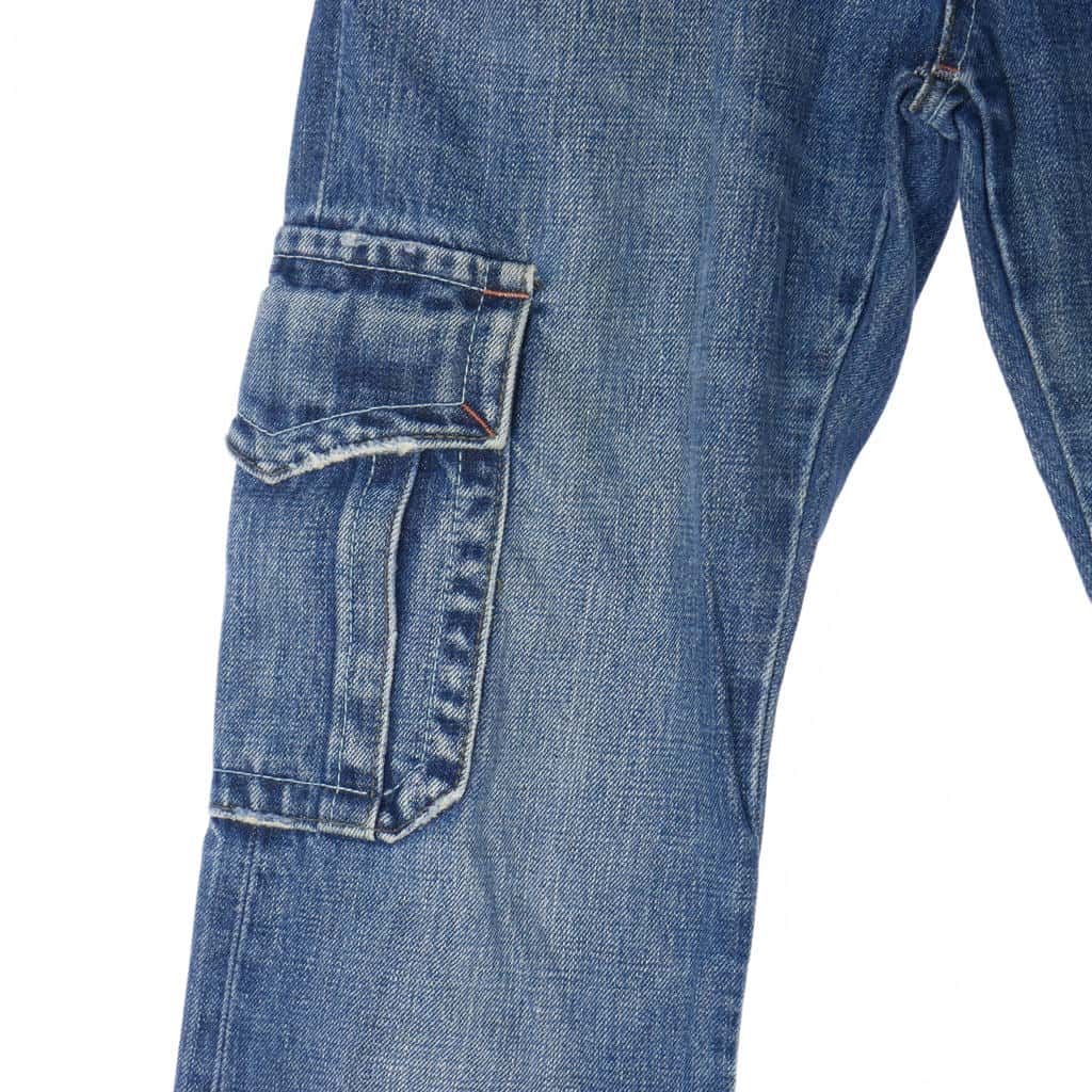 デニムカーゴパンツ