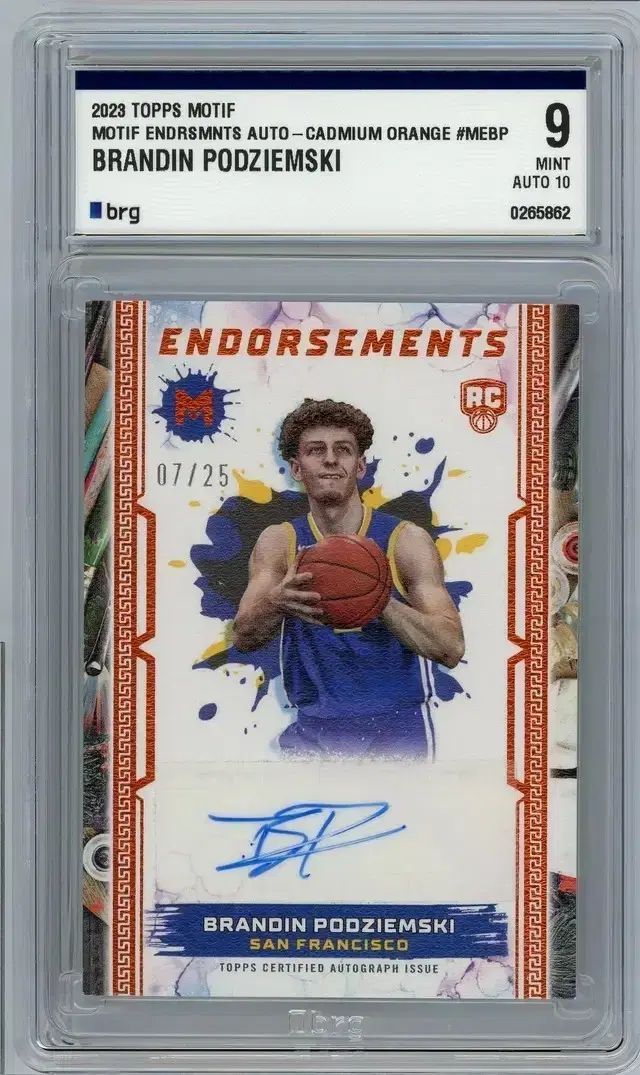 2025 topps ポージー 0xE3 0x80 0x80 スキー ルーキー オート 25 brg9 auto10