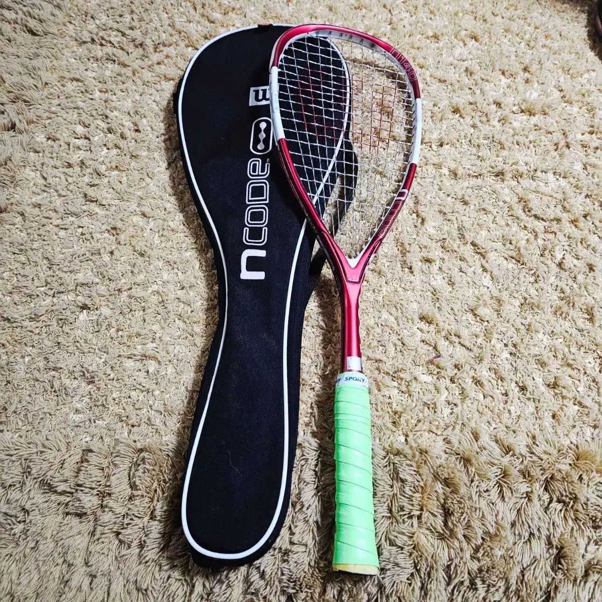 ウィルソン ncode スカッシュ ラケット ケース