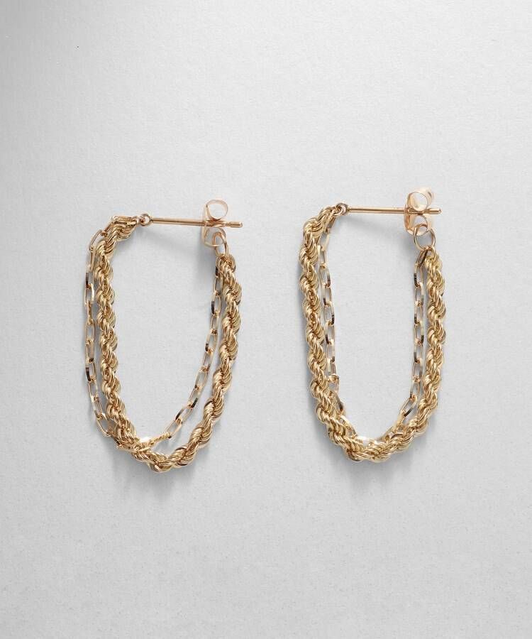 cocoshnik ピアス 両耳用 YG K10