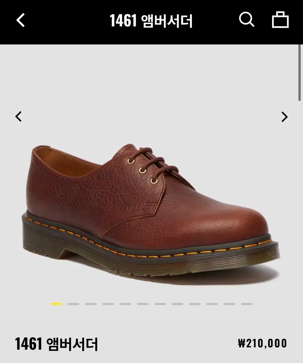 DR. MARTENS ドクターマーチン 1461 앰버서더 270