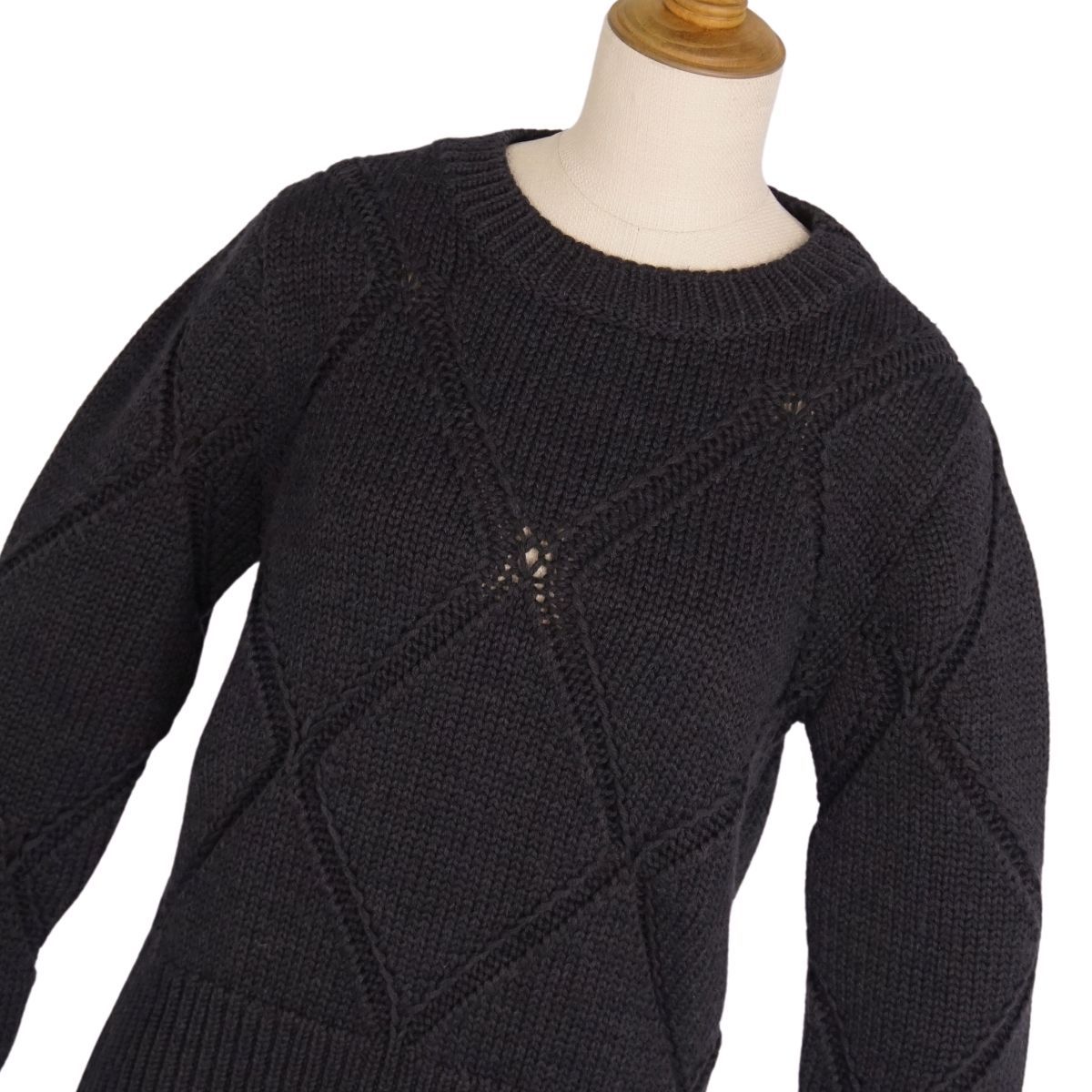 ファビアナフィリピのニットです。 ギルト: ウィメンズ | Fabiana Filippi | ケーブル編み ニットトップ