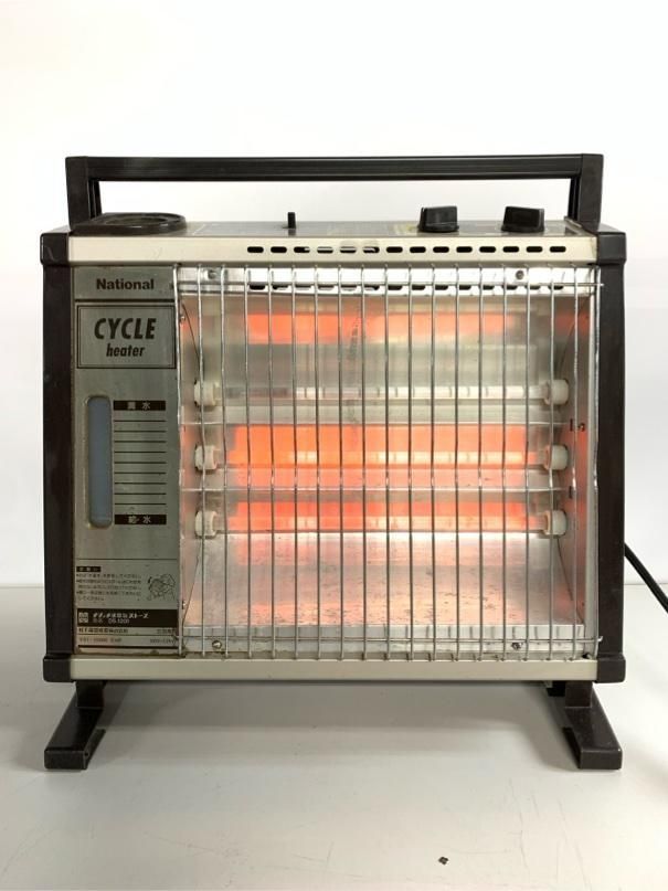 希少 動作品 ナショナル 電気ストーブ 昭和レトロ ビンテージ A4742A12