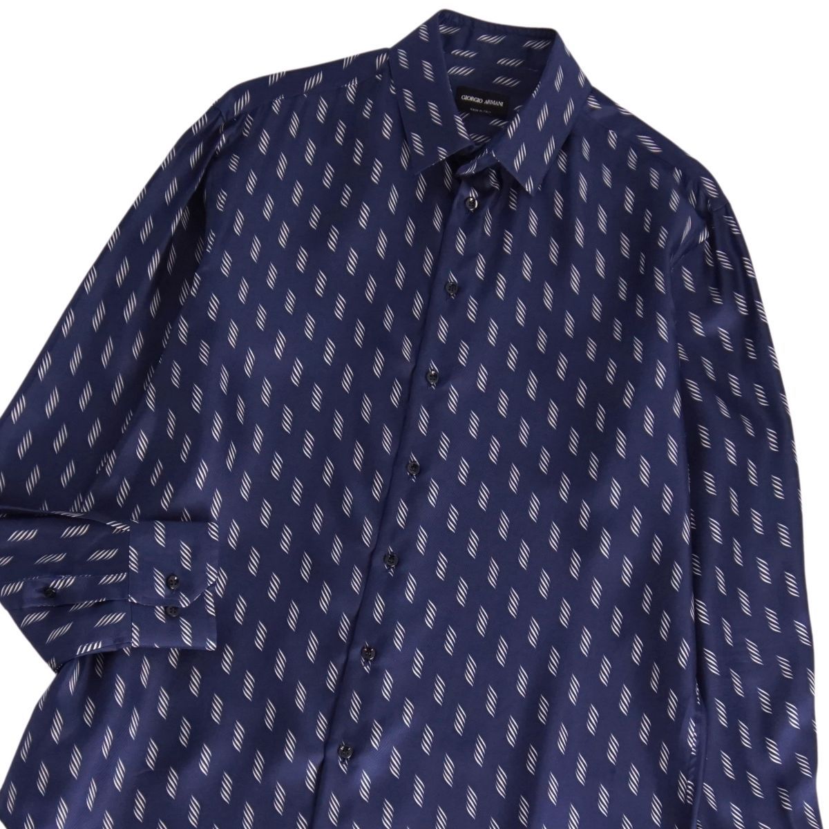 極美品 ジョルジオアルマーニ GIORGIO ARMANI シャツ ロングスリー